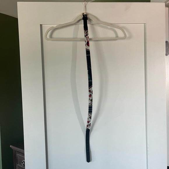 Piccione Piccione ladybug velvet and leather Italian belt from Yoox - Picture 2 of 7